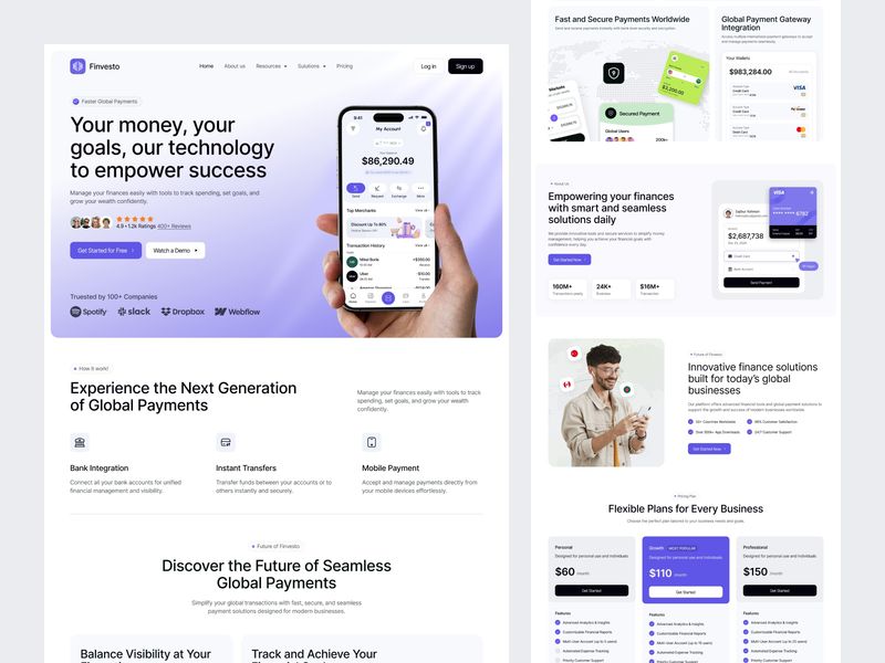SaaS Website Design