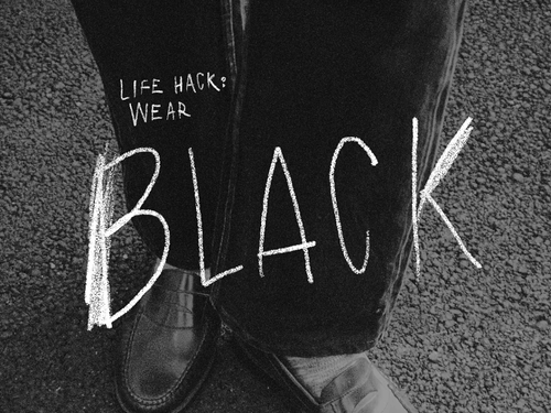 Nudie Jeans Black Denim | Bad Type Society