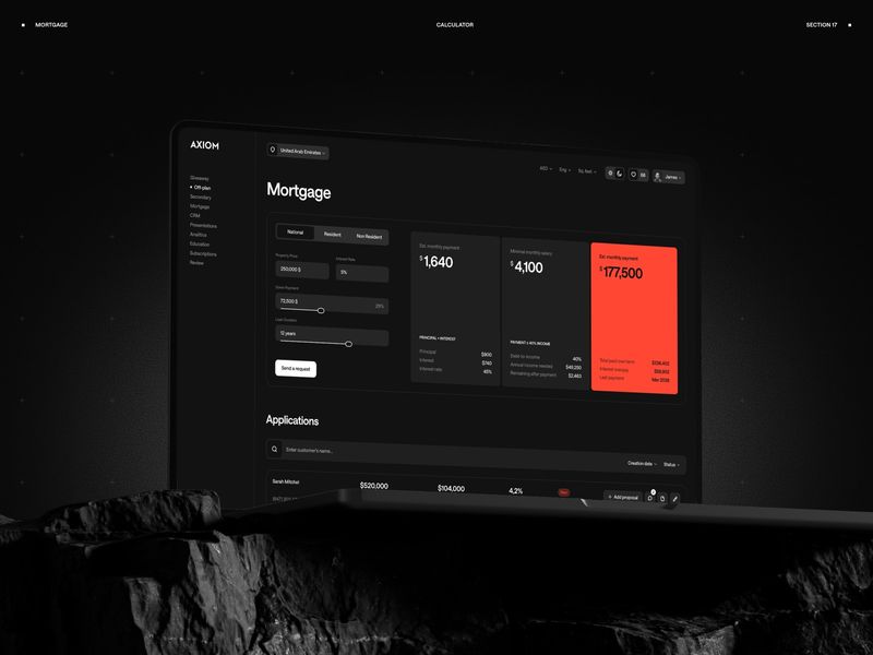 Axiom — Mortgage Calculator
