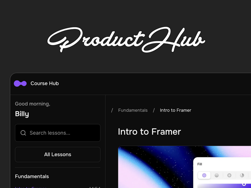 CourseHub by Danny Sapio