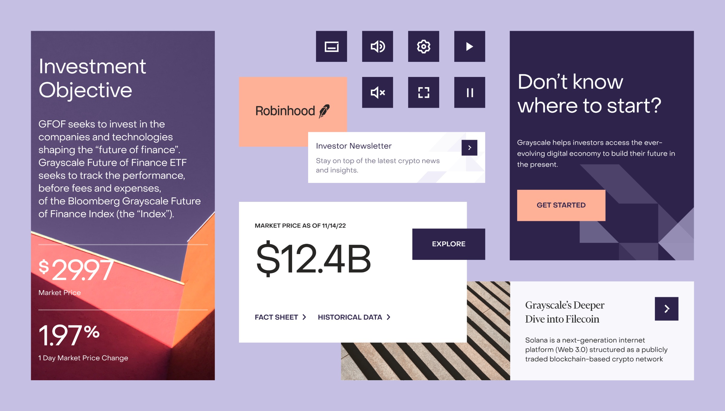 Grayscale web redesign & design system Image 0