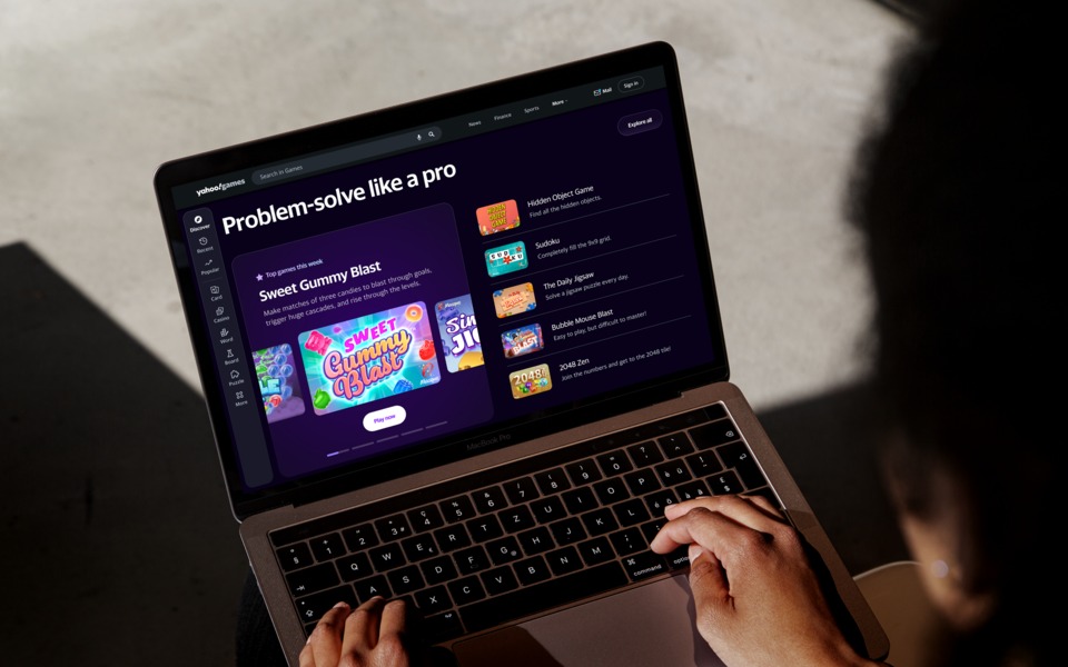 Yahoo! Games Web Design & Development Image 0
