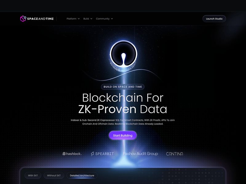 Blockchain & Web3 Data APIs Website