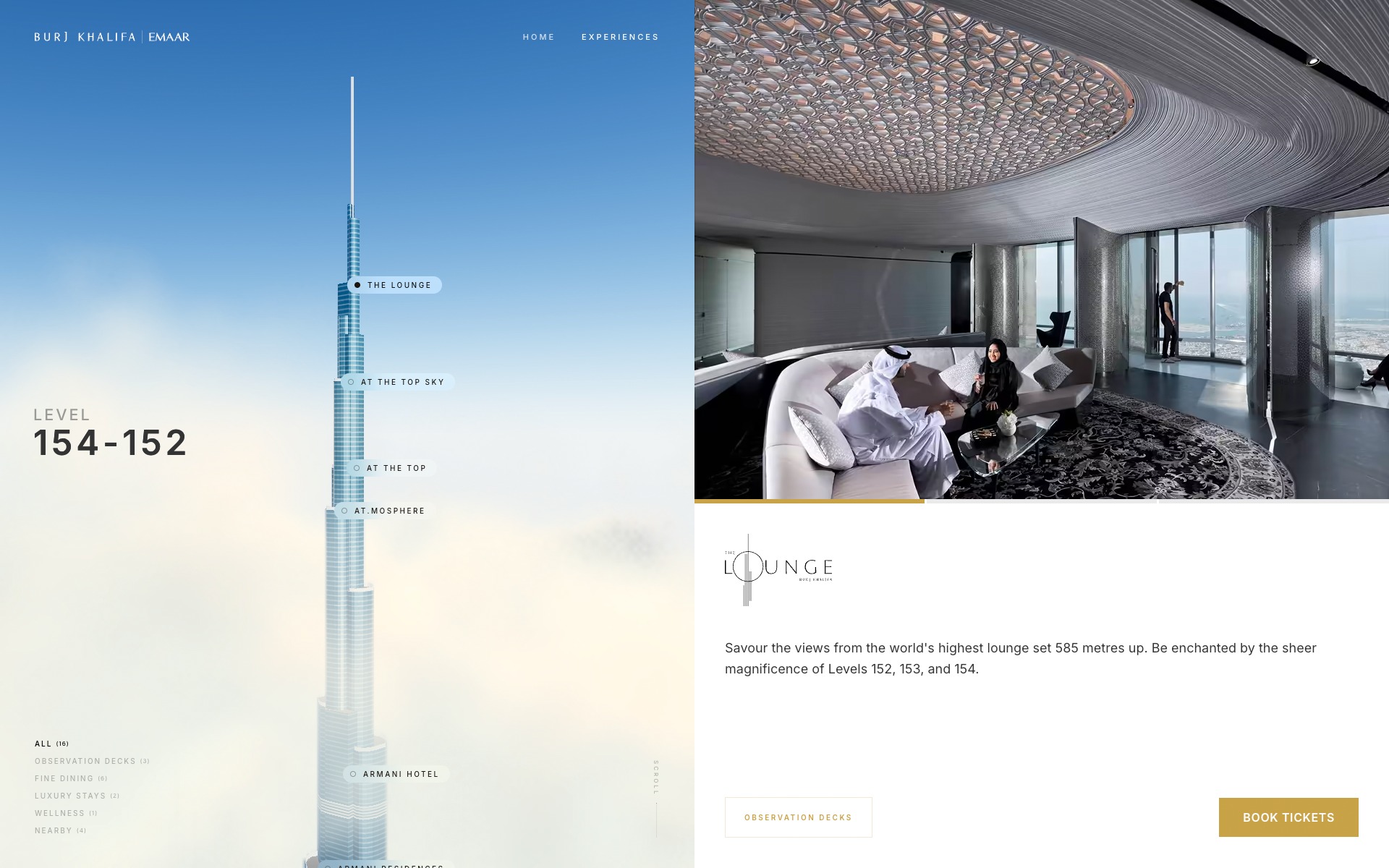 Burj Khalifa • Immersive 3D Website Design Concept Image 5