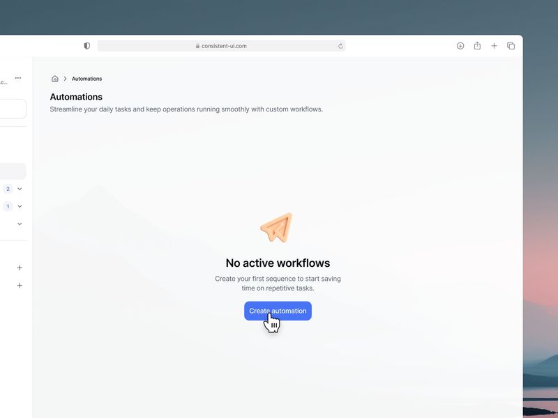 Empty State - Consistent UI