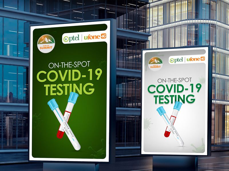 PTCL & Ufone 4G — Corporate Branding & Awareness Design