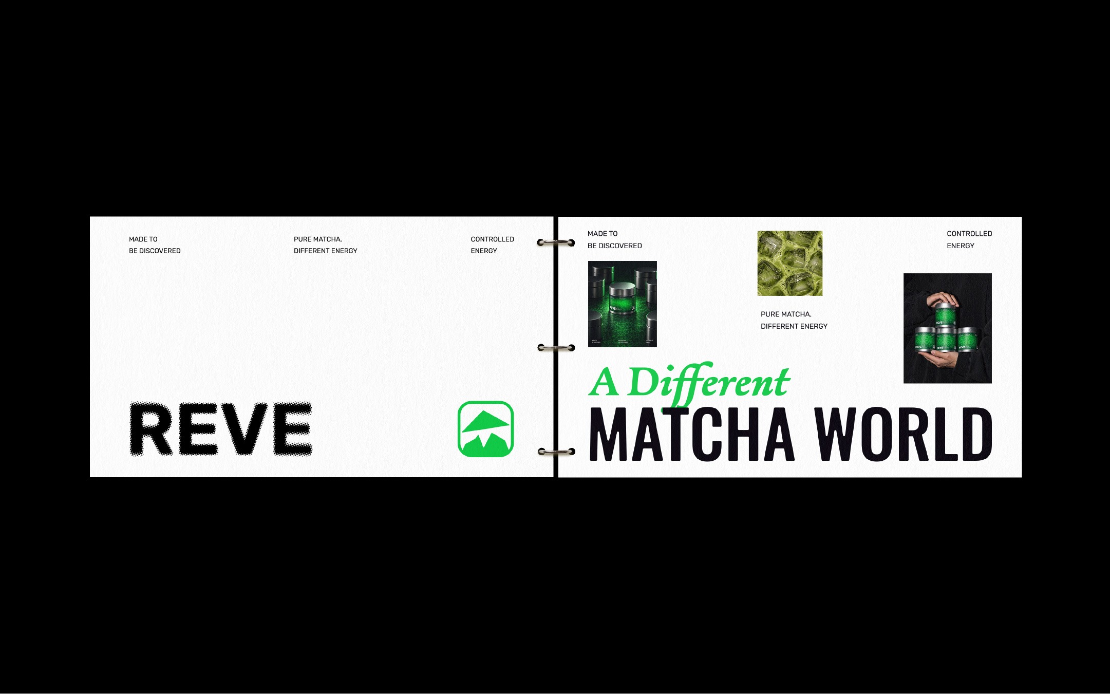 REVE Matcha Brand Identity & Packaging Image 8
