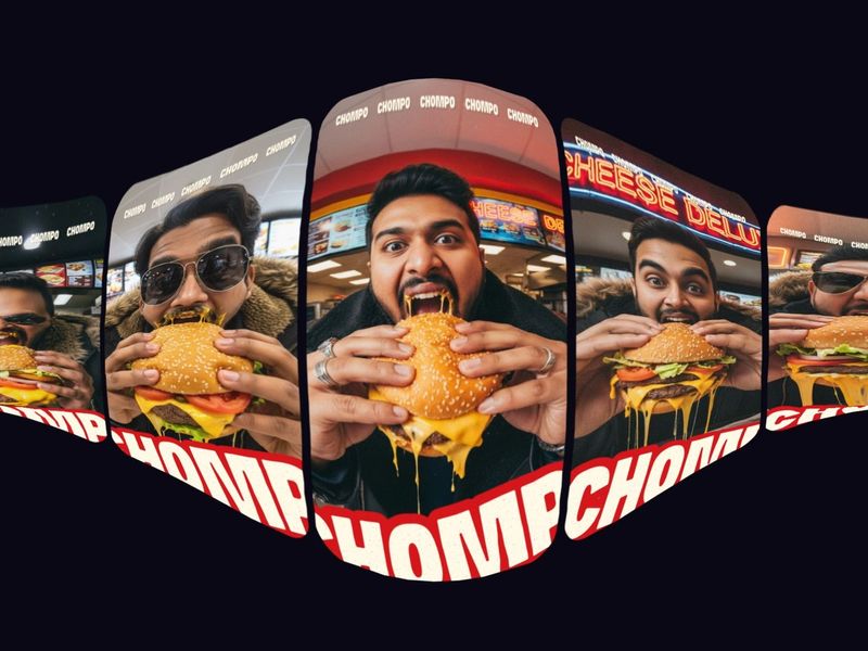 A Bold & Playful Burger Experience with Motion Graphic