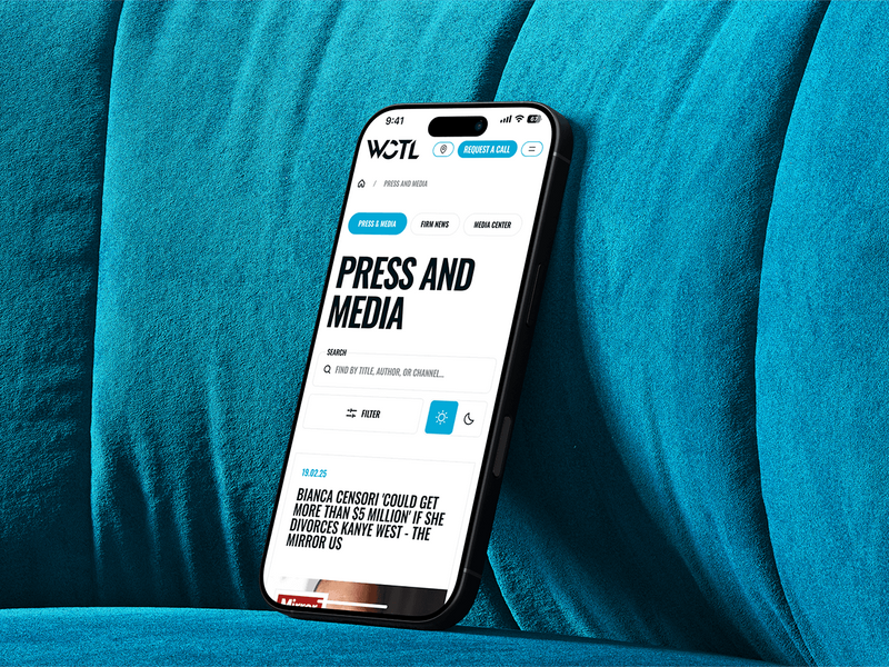 $1.7 Billion Law Firm - Website Redesign, Bold Overhaul