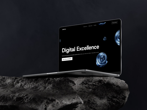 EVOCORE DIGITAL AGENCY WEBSITE UI