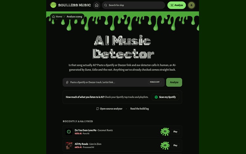 Soulless: List of AI Artists Hiding on Spotify Image 2