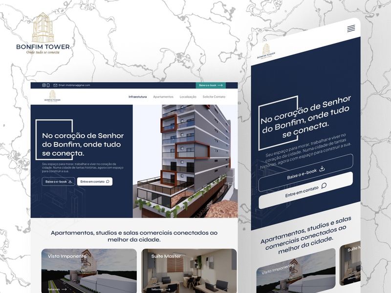 Bonfim Tower | Landing Page