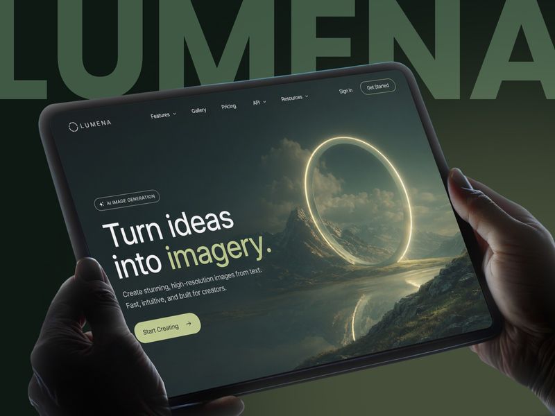 Turn Ideas Into Stunning Imagery - Image Generation Platform