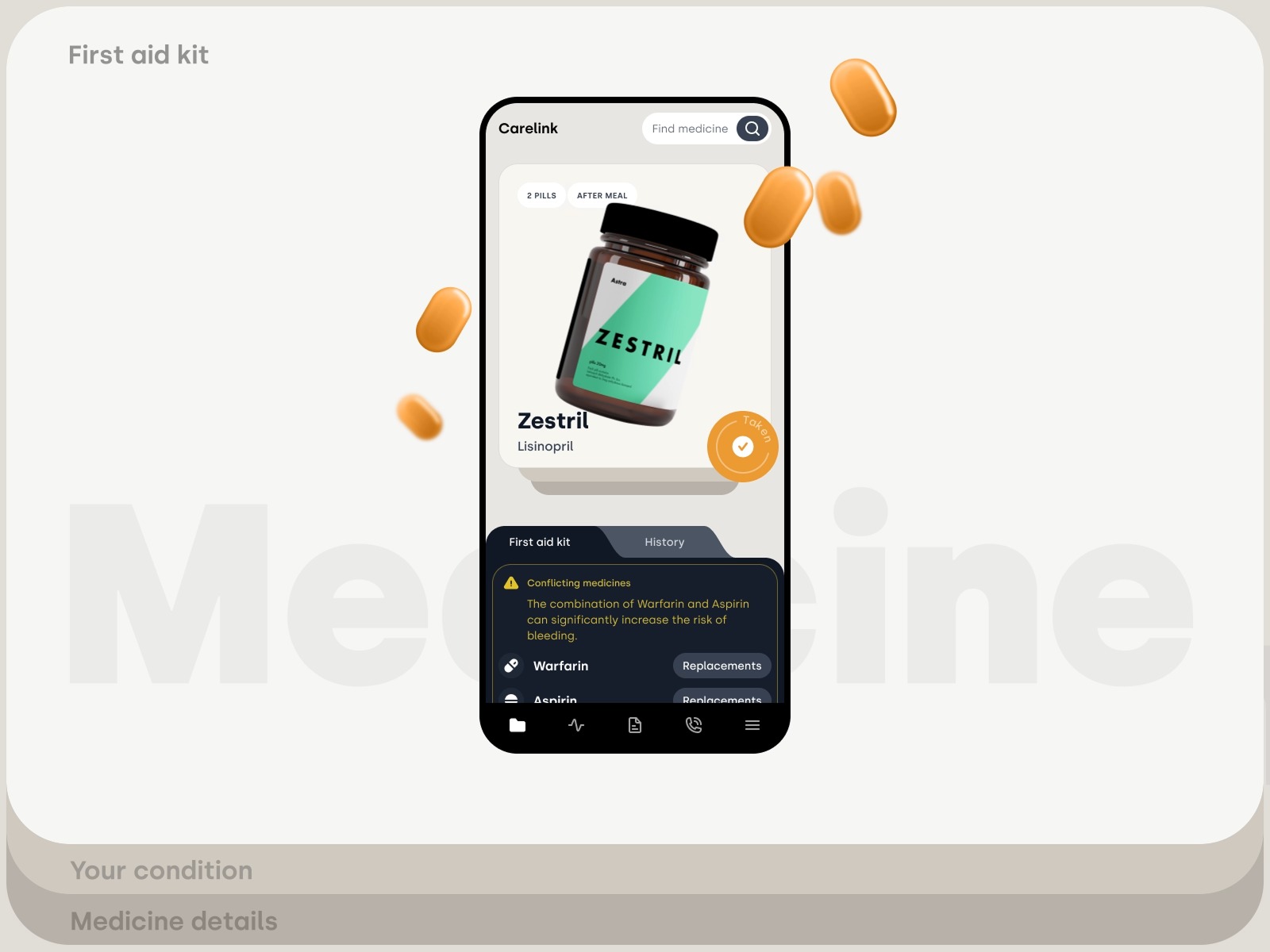 Carelink - Personal Health Assistant App