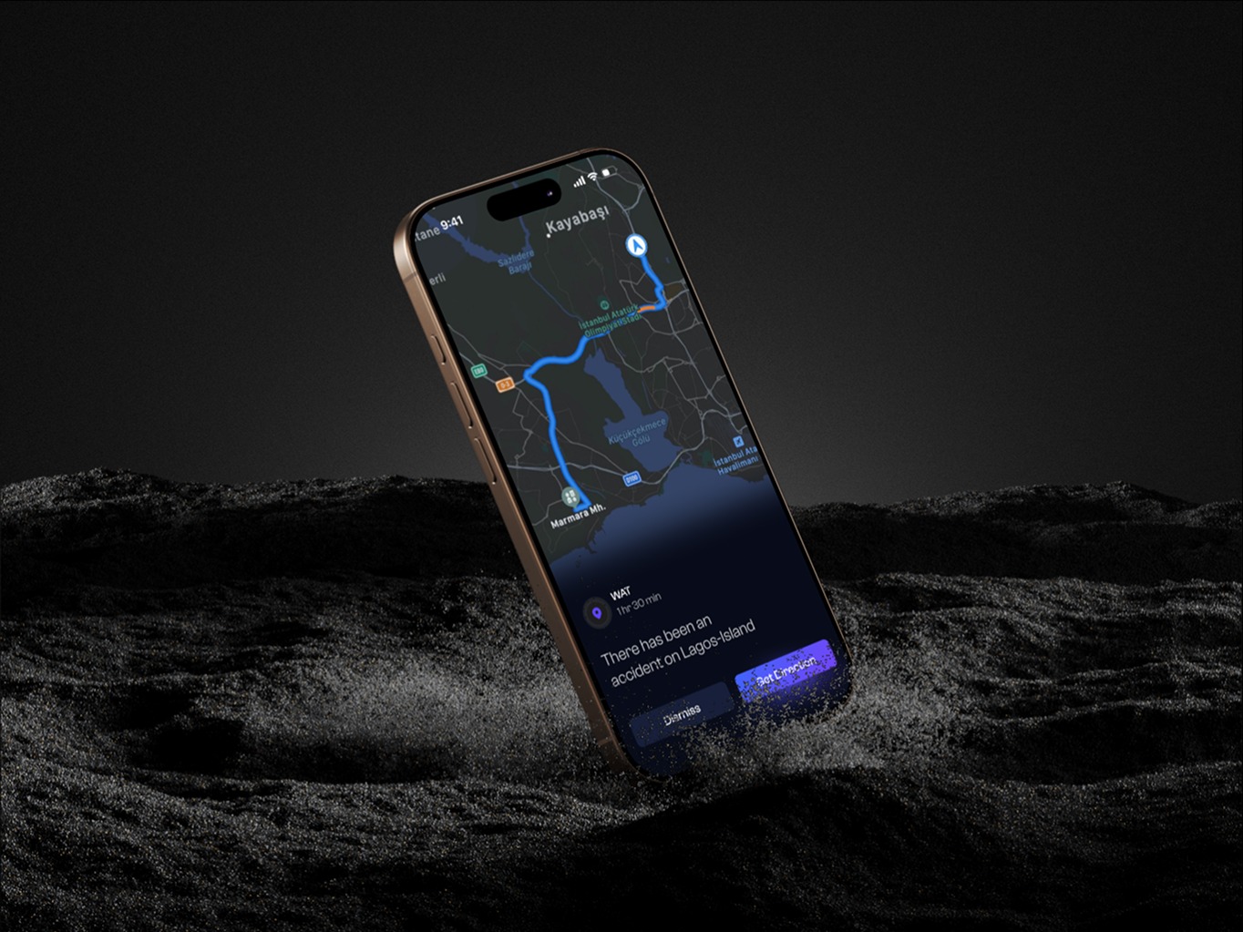An AI-Driven Indication App For Tracking And Detecting Nearby Incidents In Real Time. Image 1