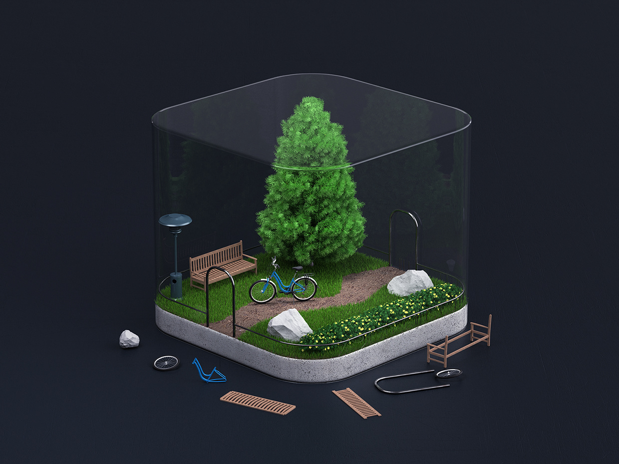 Exterior 3d icons Image 0