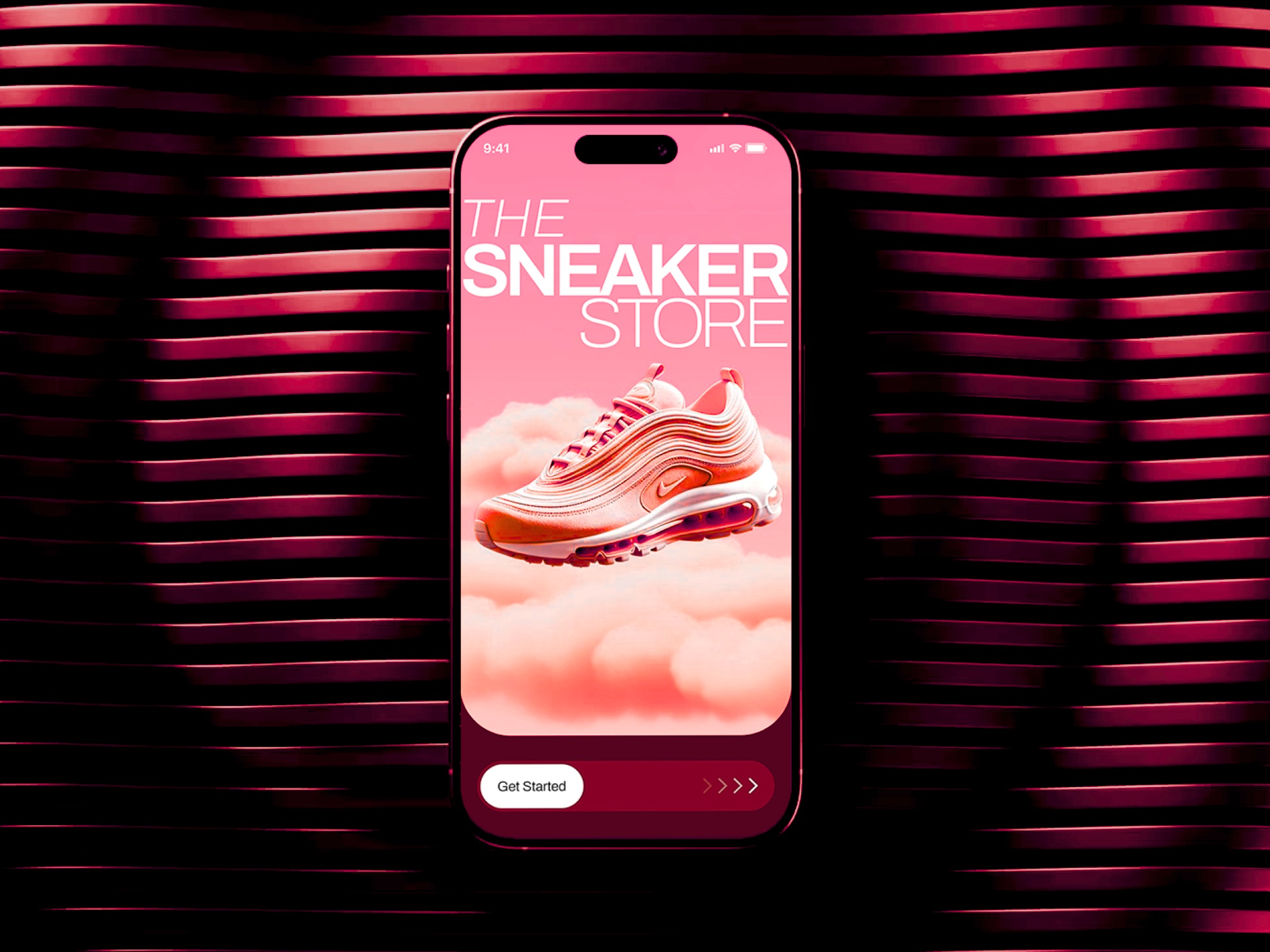 Sneakers E-commerce Store App Design Image 0