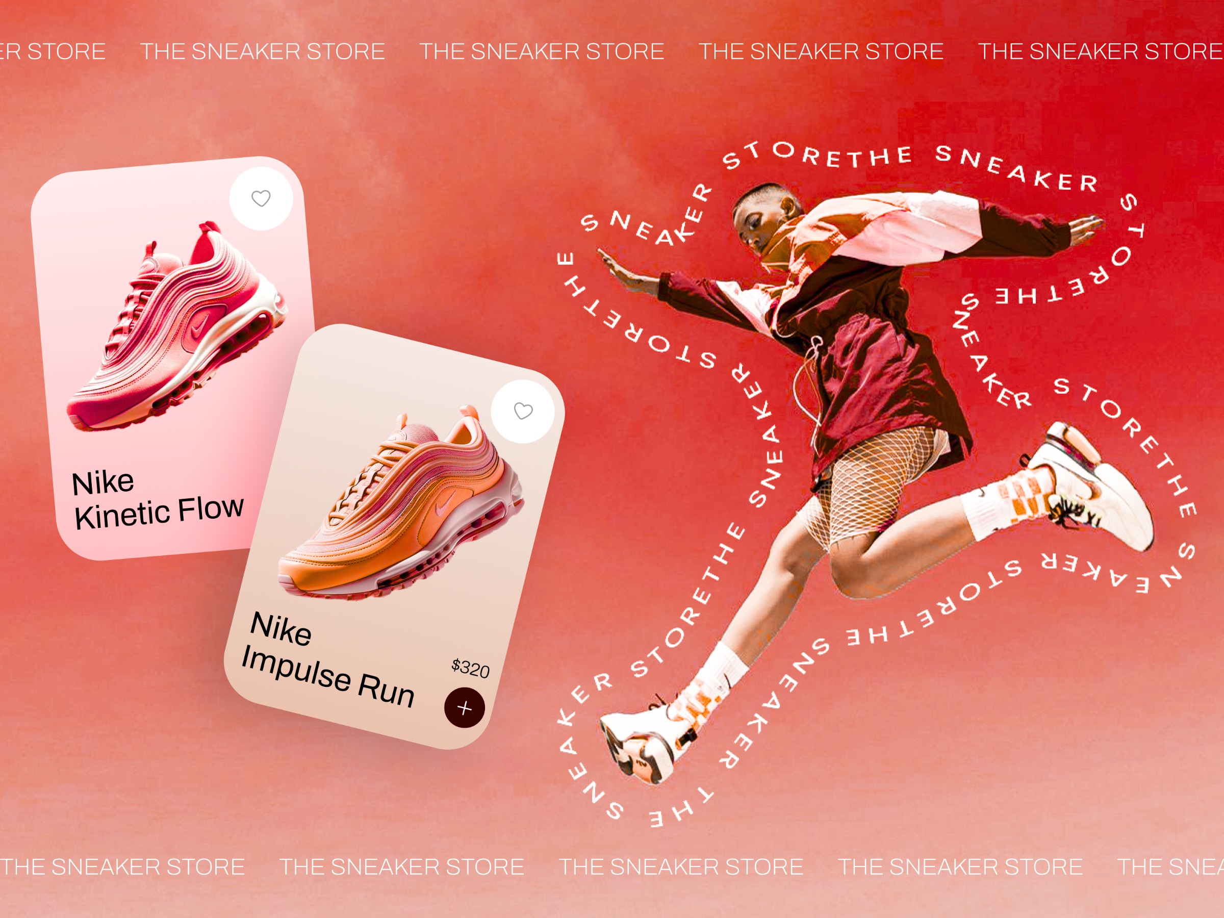 Sneakers E-commerce Store App Design Image 1