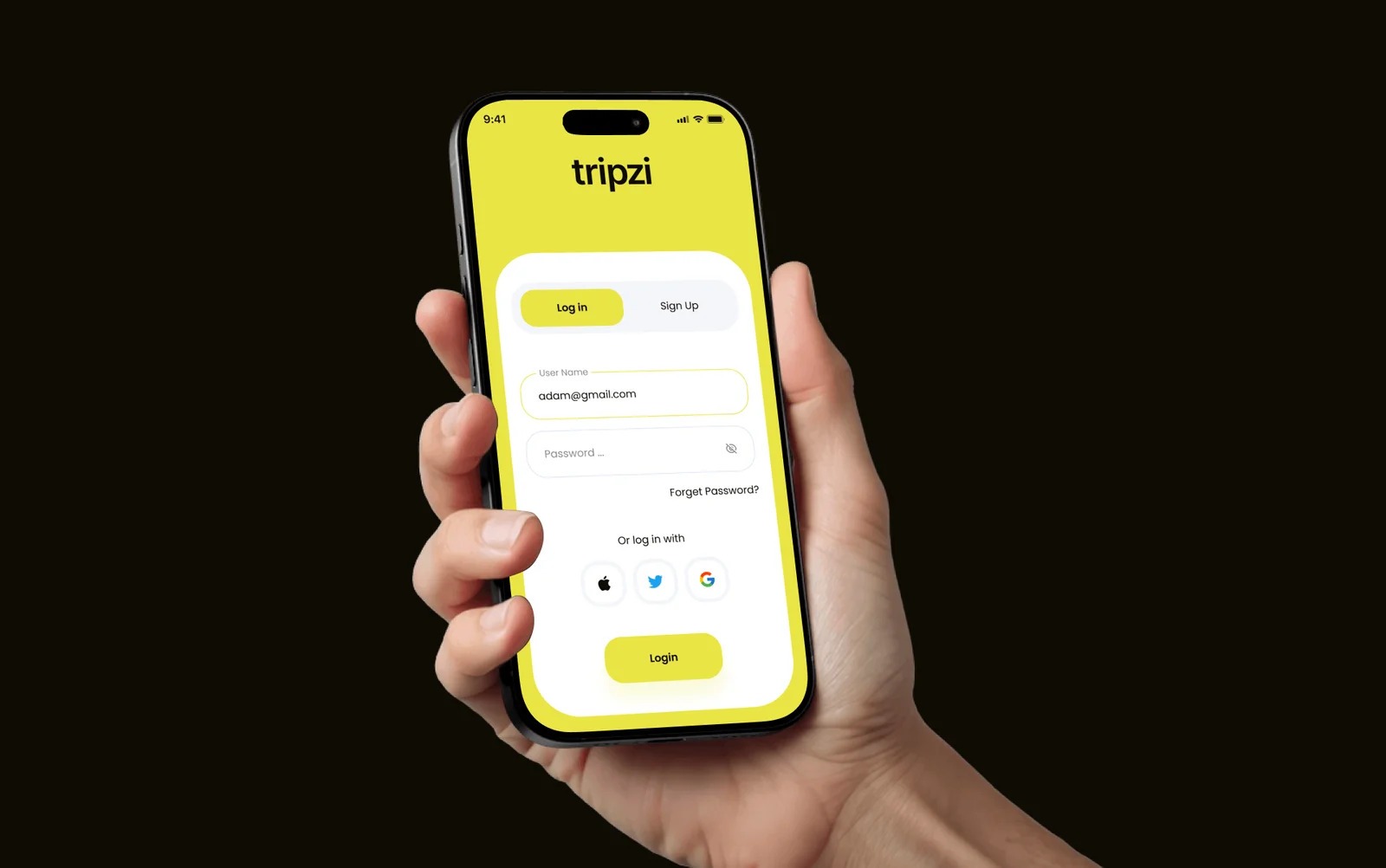 Taxi Booking App Design Image 1