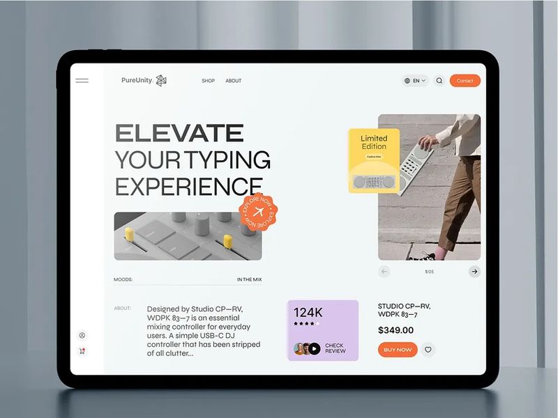 PureUnity - Ecommerce Website | Orbix Studio