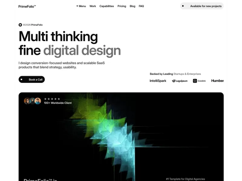 PrimeFolio by Refame Theme