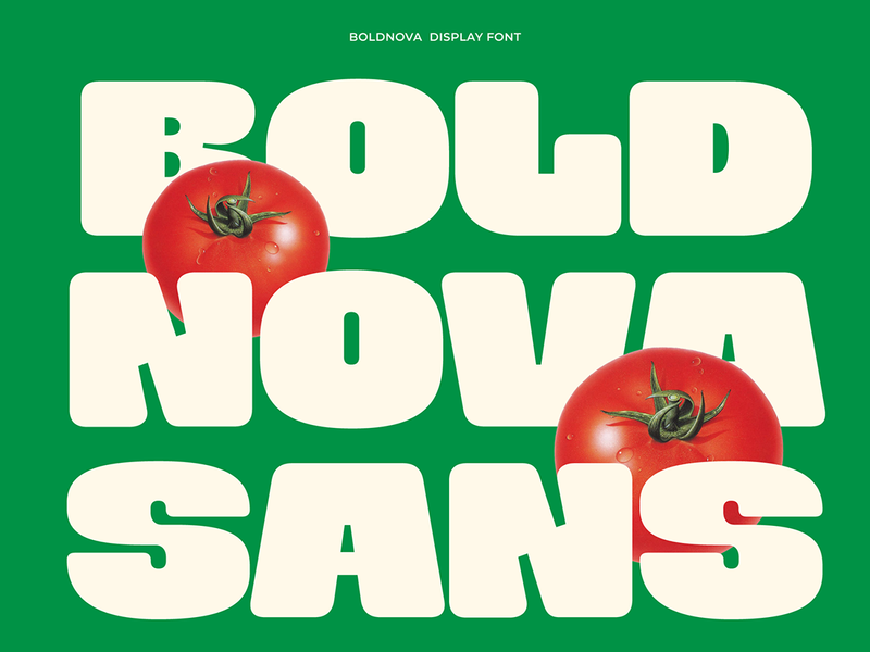 Boldnova - Bold Font