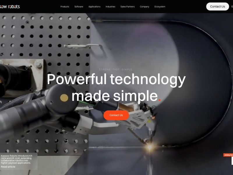 Collaborative Robot Manufacturer Company | Kassow Robots
