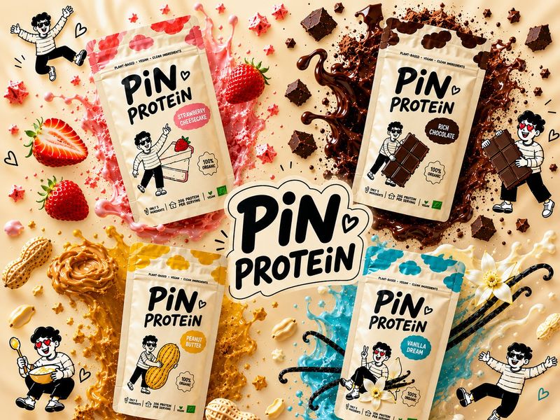 PinProtein — Branding & Packaging Design
