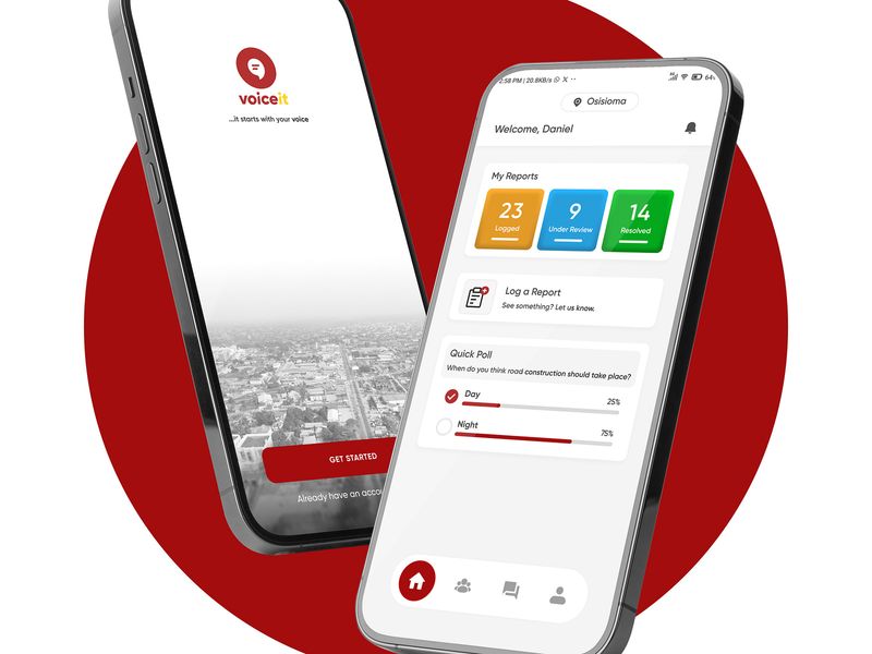 Citizens App - VoiceIt by Chisom Ezeji