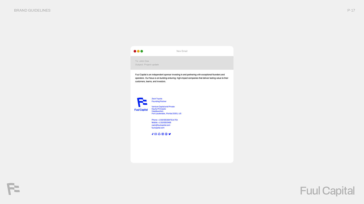 Fuul Capital - Logo & Brand Identity Design Image 15