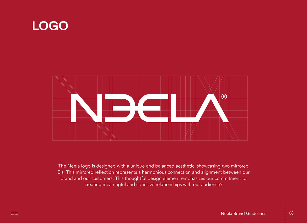 Neela Denim by Sapphire Fibres Brand Guideline Design Image 9