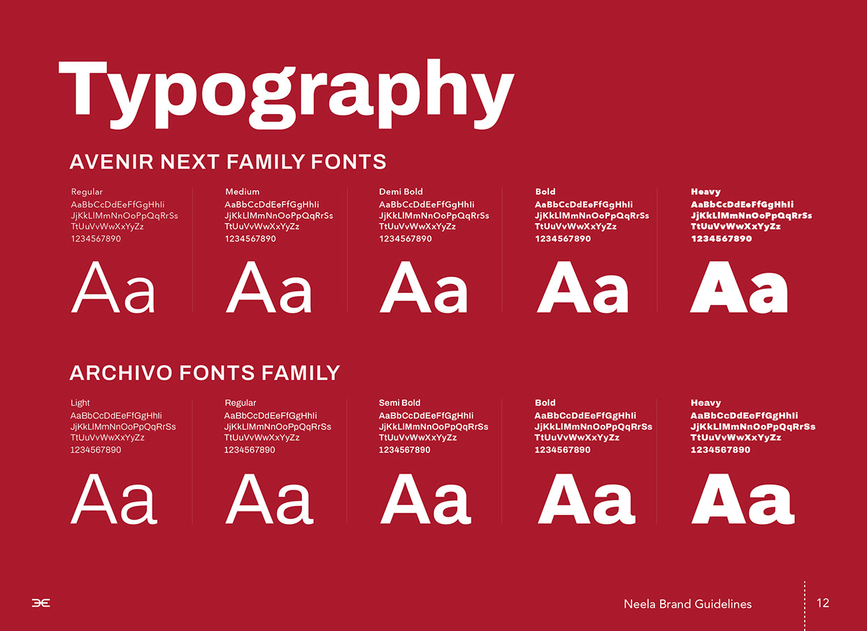 Neela Denim by Sapphire Fibres Brand Guideline Design Image 13