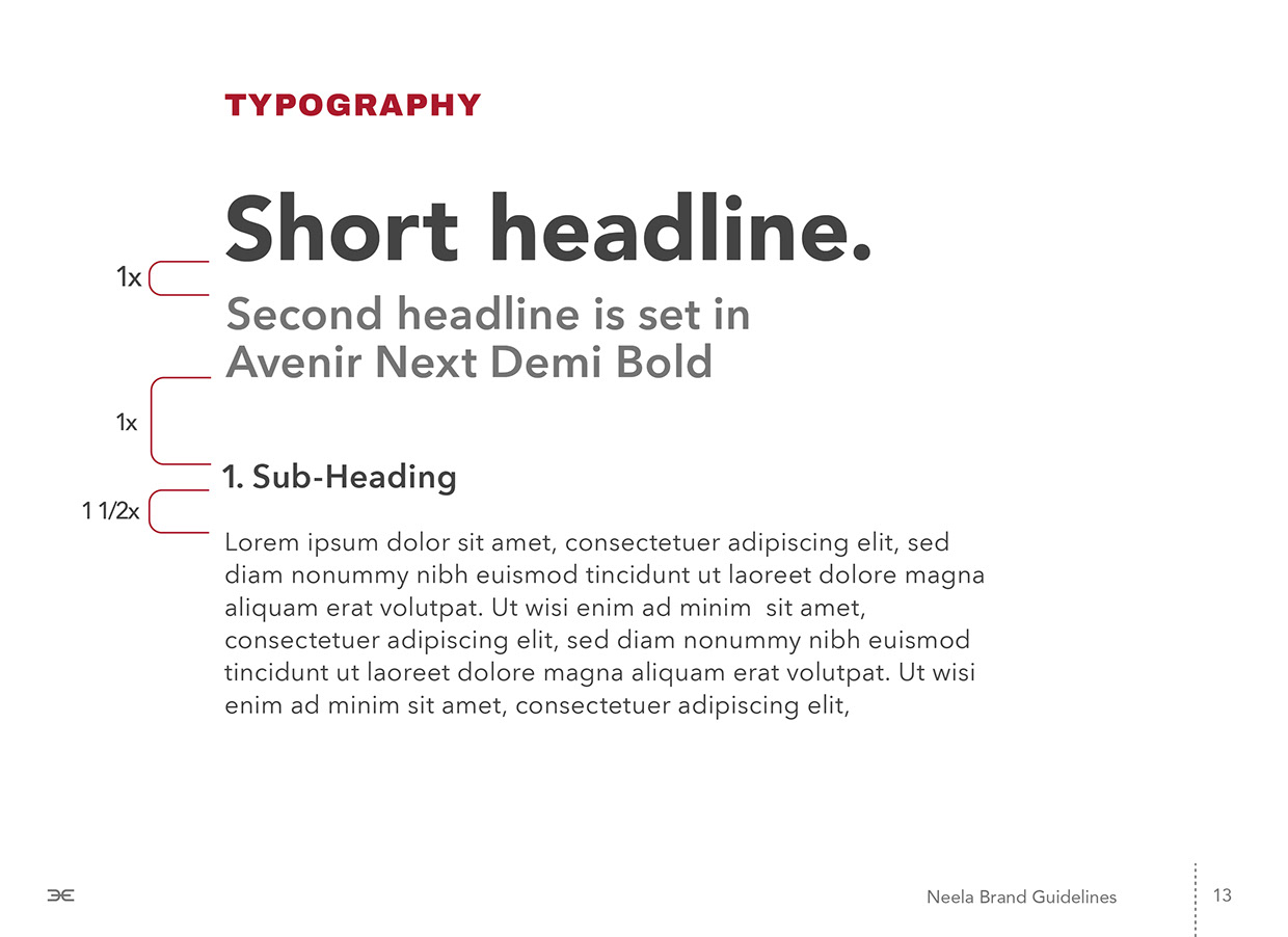 Neela Denim by Sapphire Fibres Brand Guideline Design Image 14