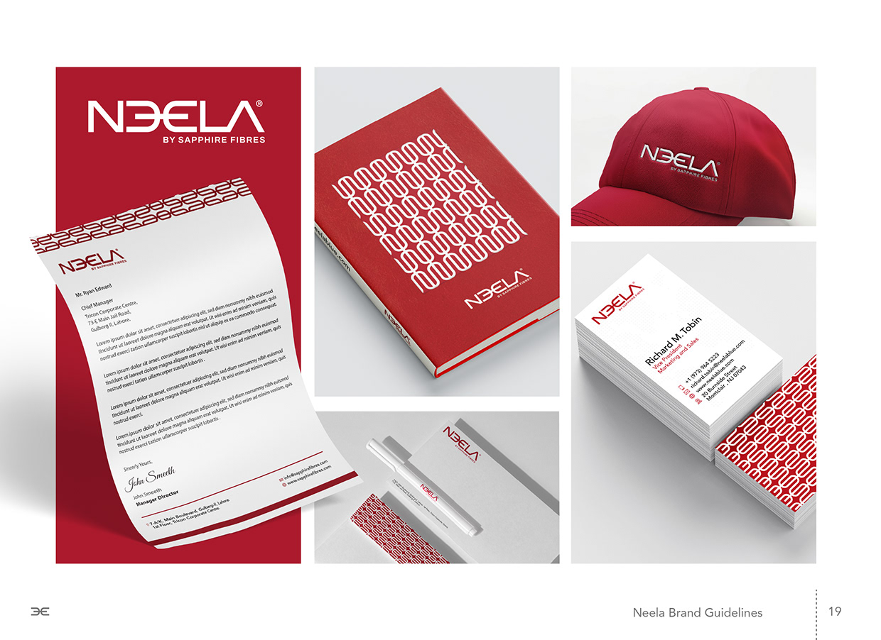 Neela Denim by Sapphire Fibres Brand Guideline Design Image 20