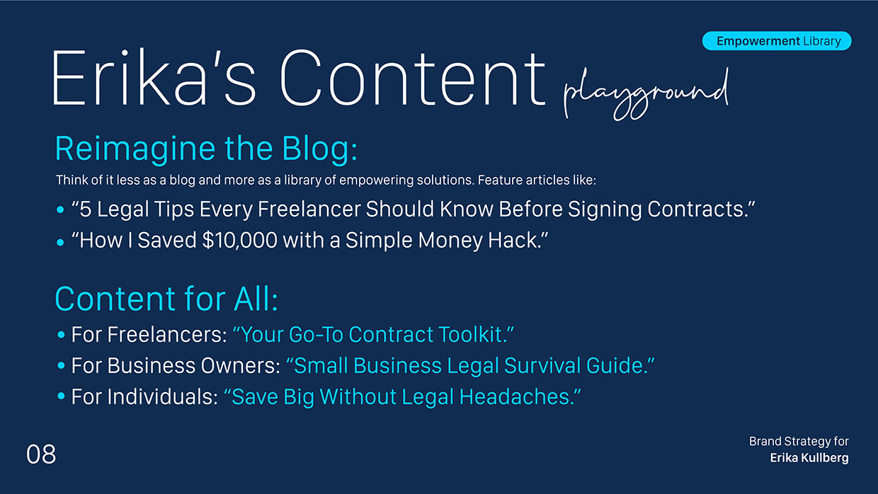 Erika Kullberg - Personal Branding & Brand Strategy Design Image 8