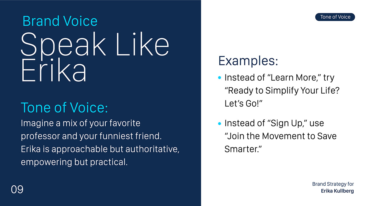 Erika Kullberg - Personal Branding & Brand Strategy Design Image 9