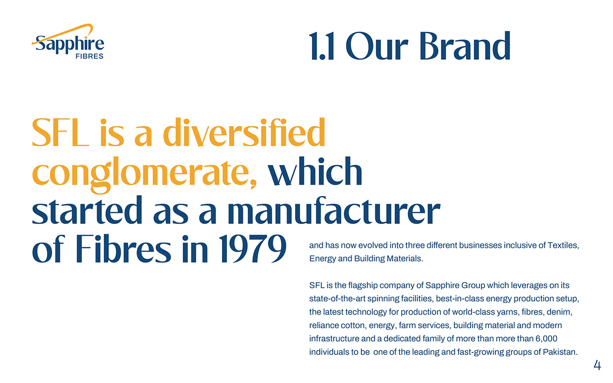 Sapphire Group Brand Development - Corporate Branding Image 2