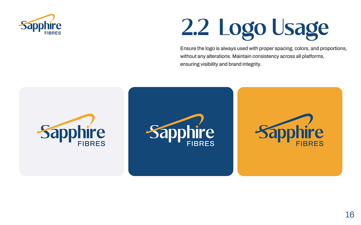 Sapphire Group Brand Development - Corporate Branding Image 15