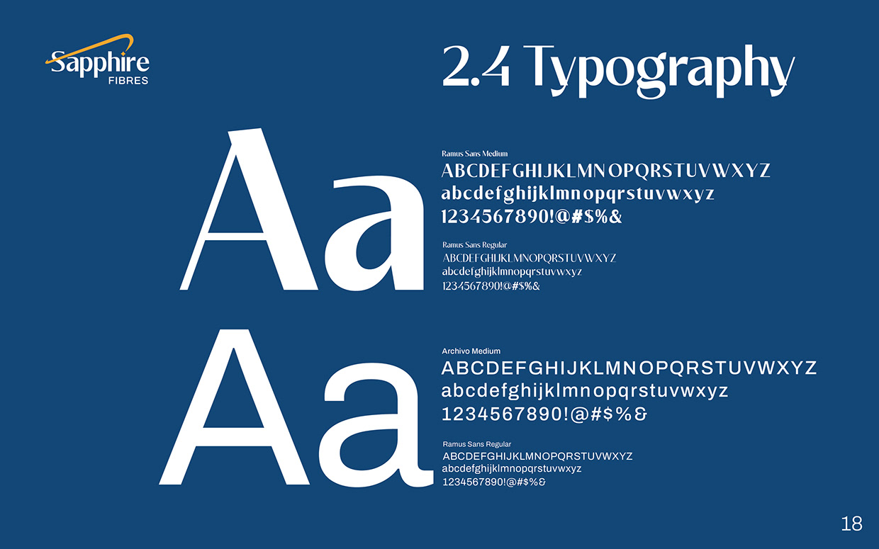 Sapphire Group Brand Development - Corporate Branding Image 17