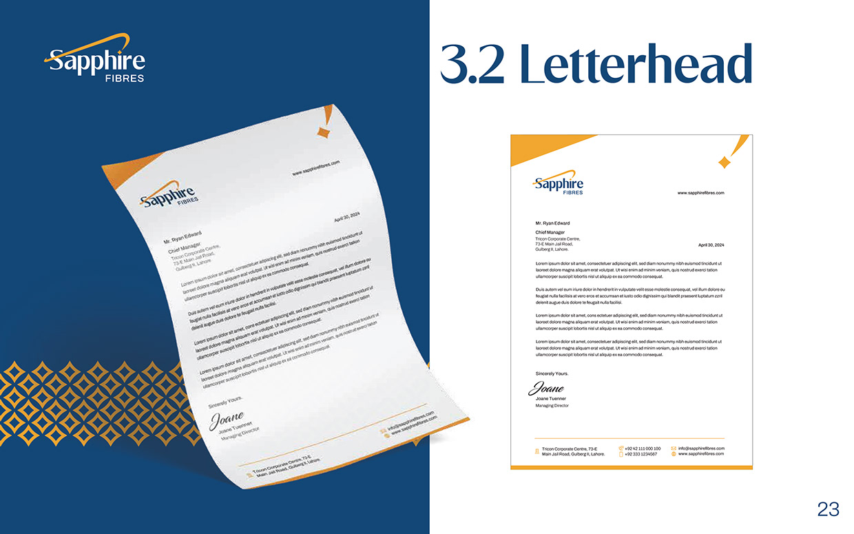 Sapphire Group Brand Development - Corporate Branding Image 22