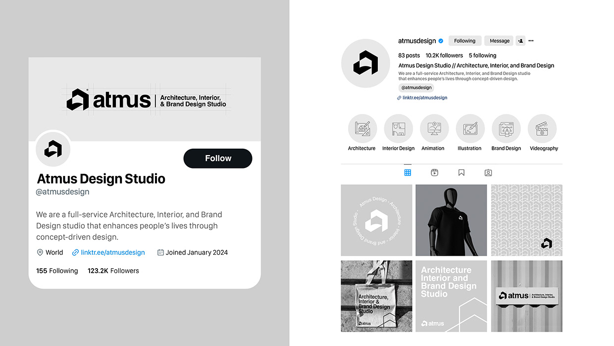 Atmus Design Studio - Architecture & Interior design | Brand Identity Image 10