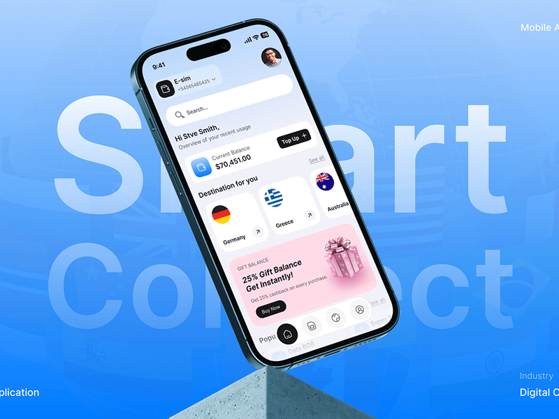 eSIM io - Global SIM Card | Mobile App