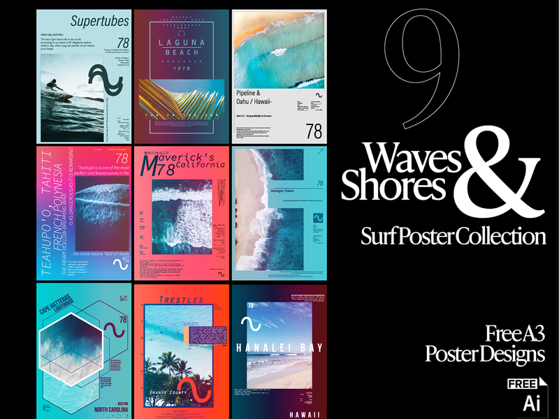 9 Free A3 Poster Designs