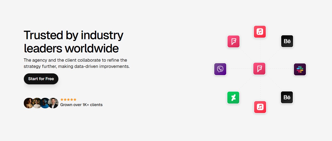 Client Logo Component by Framify Design Image 2