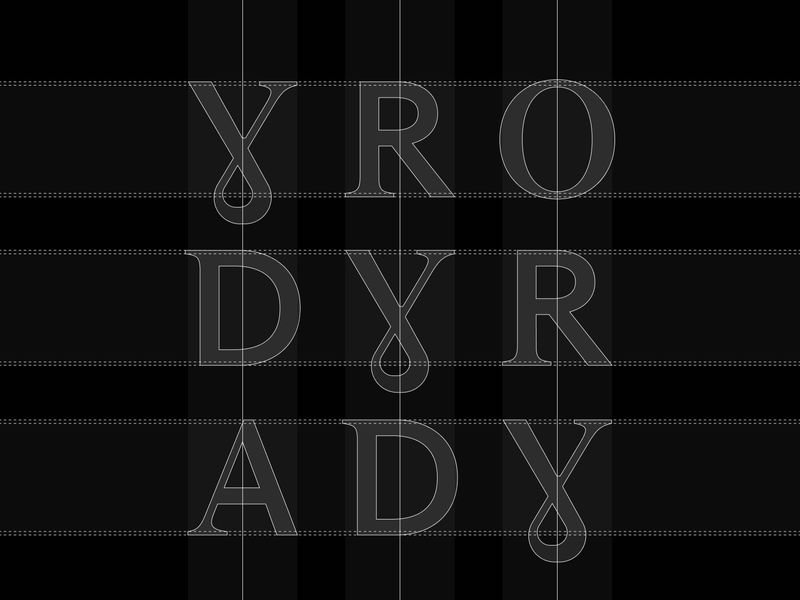 Adyro Logotype Construction