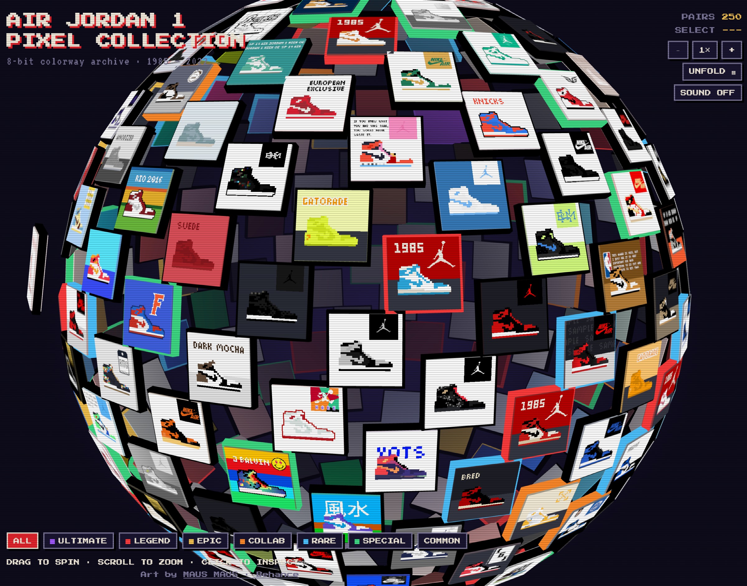 Pixel Jordan Collection Image 0