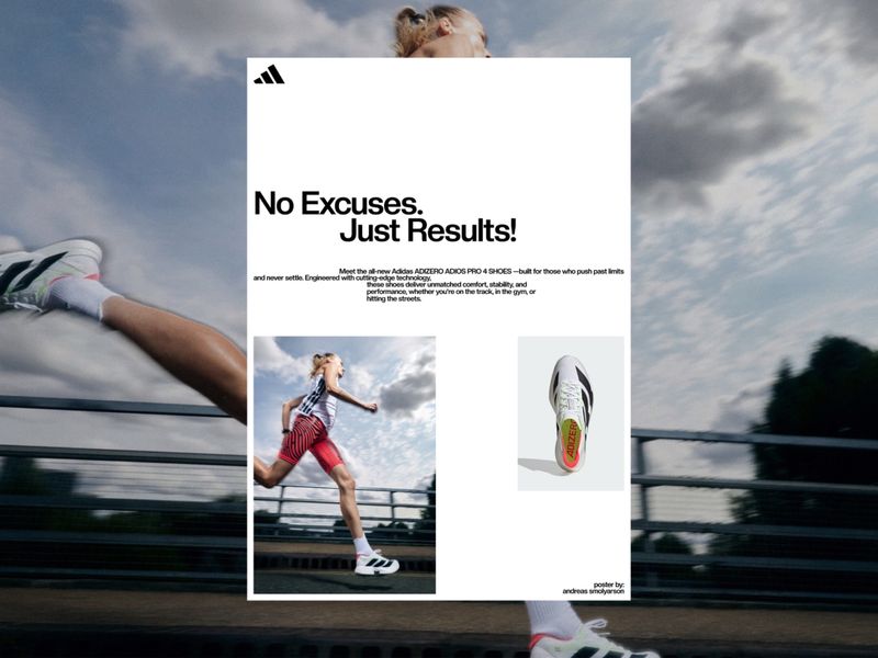 Adidas Adizero Adios Pro 4 Concept Poster