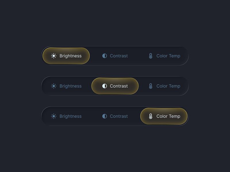 Tab Menu Design