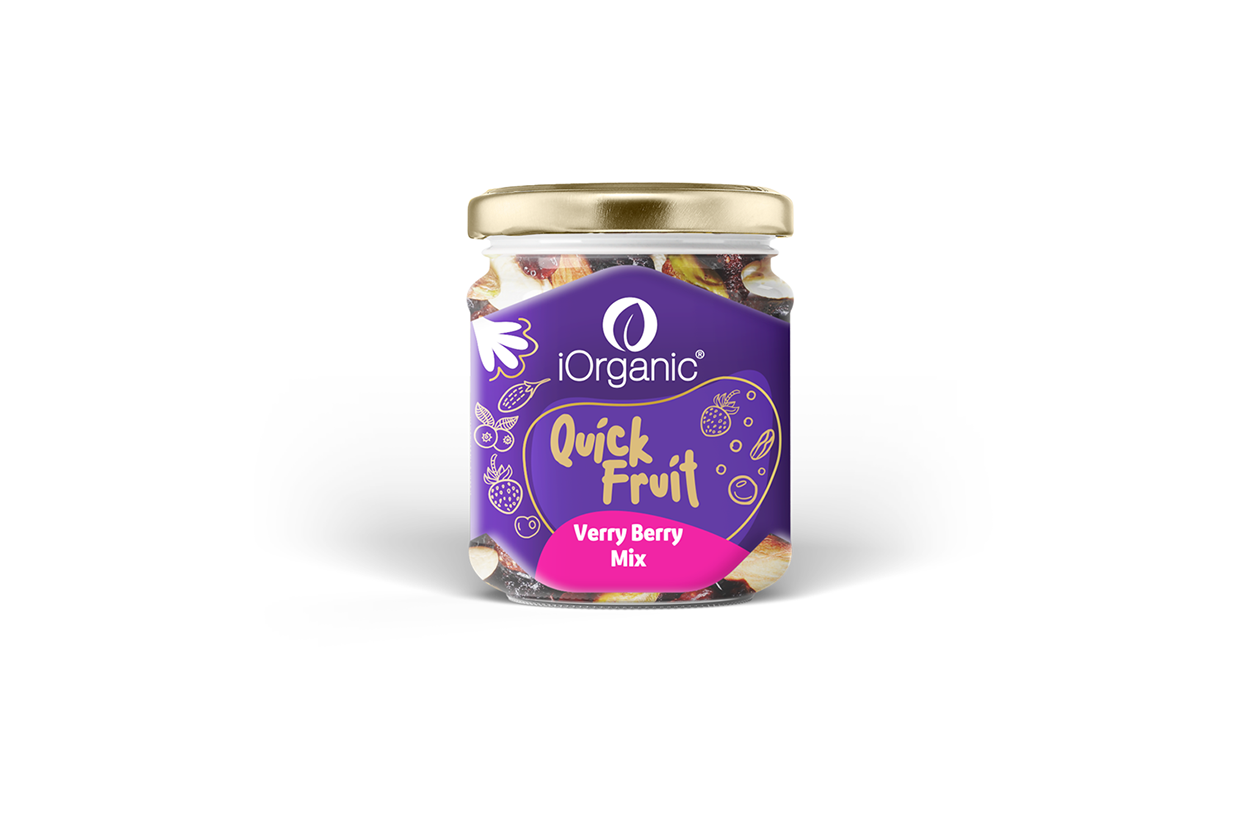 iOrganic Quick Fruit Label Design