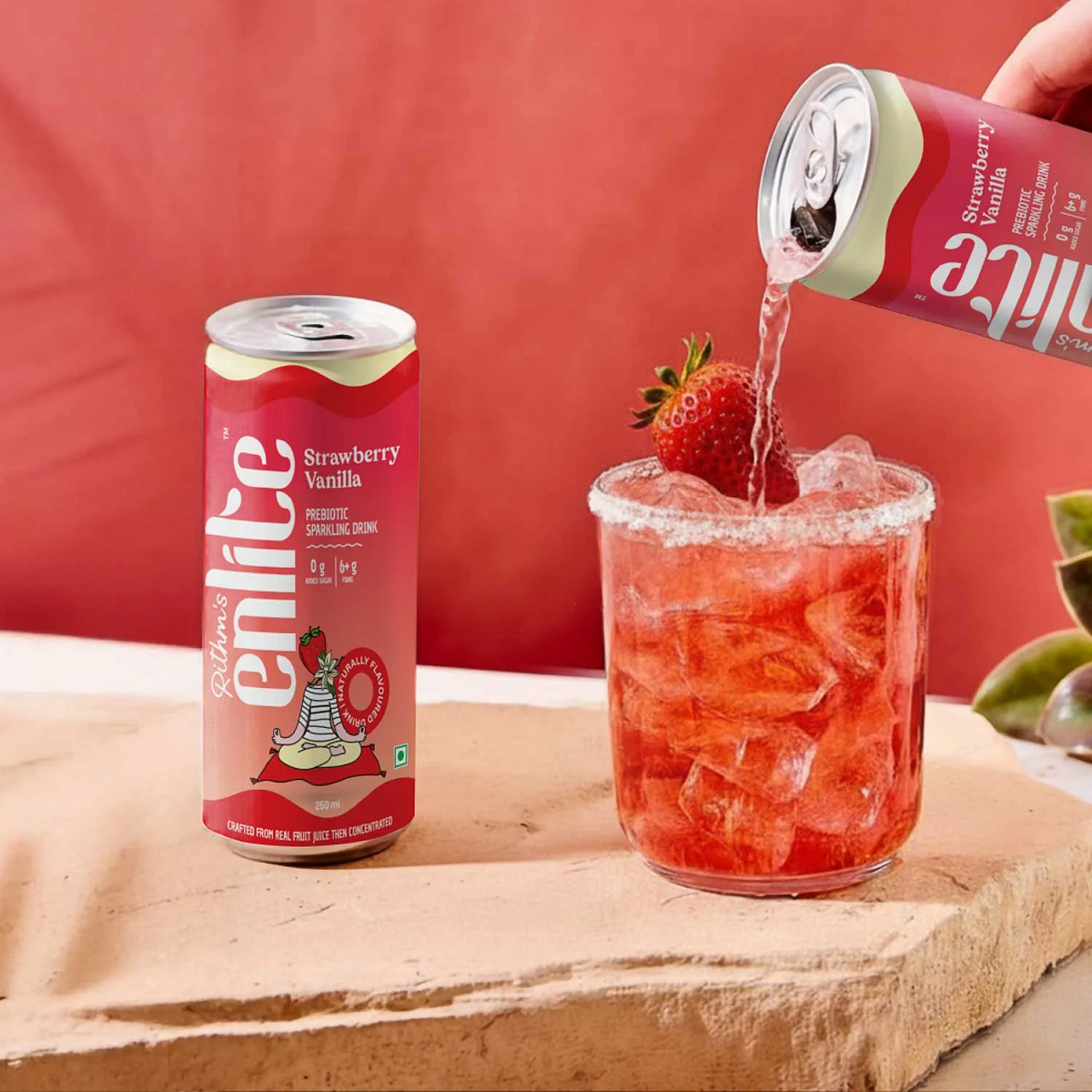 Rithm's Enlite: Premium Beverages Branding & Packaging Design Image 12